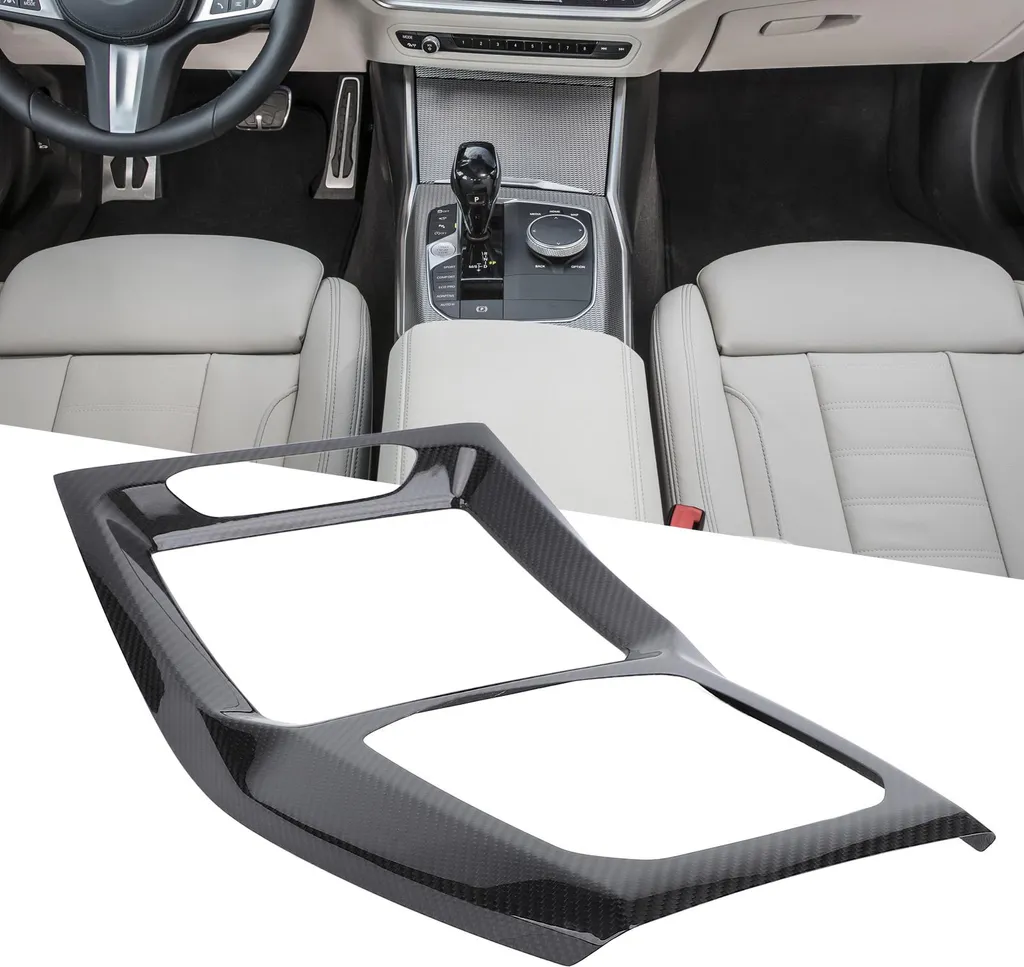 Protection de Console Centrale pour BMW X3 G01 Look Carbone Sportif