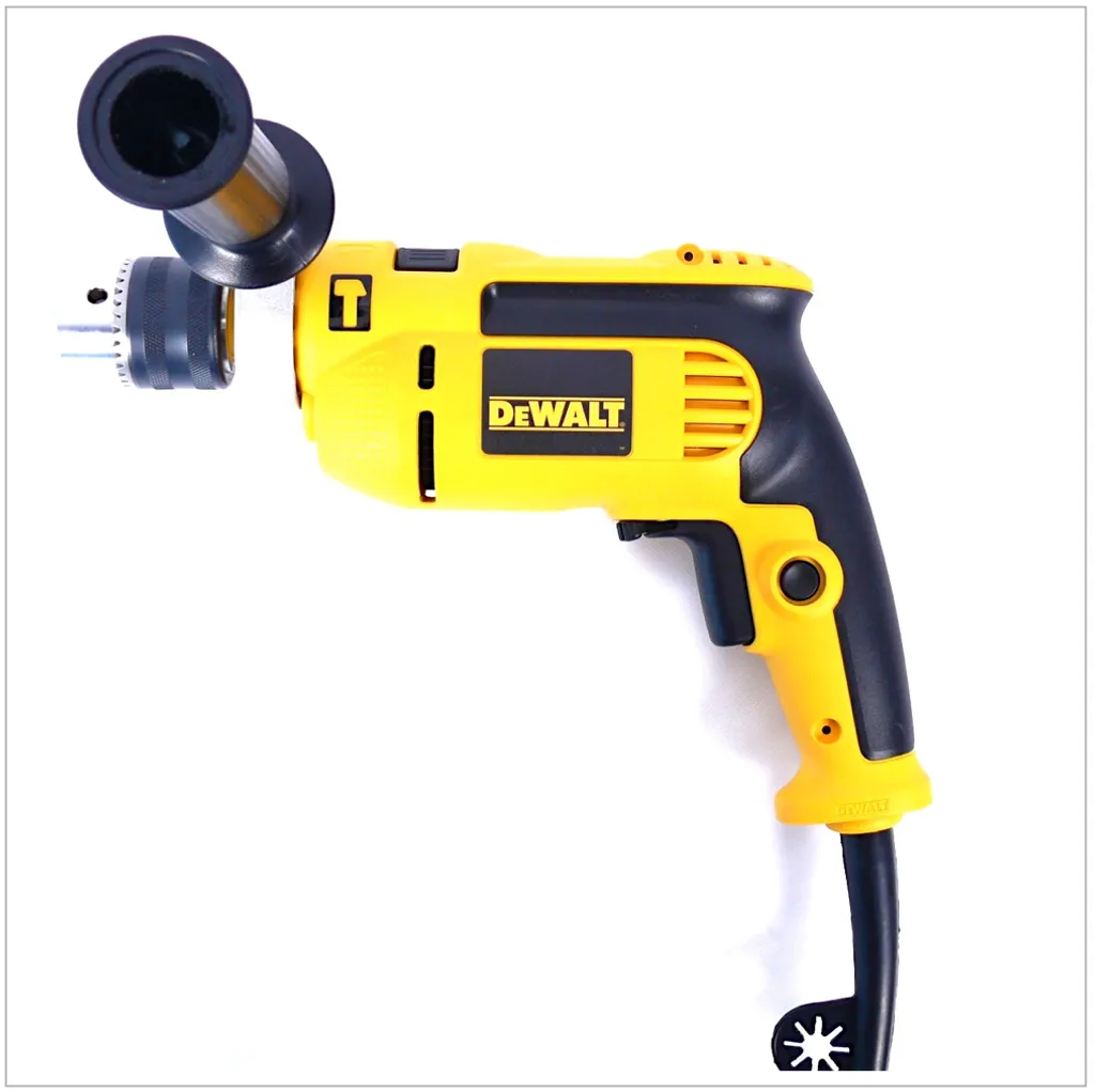 Perceuse à percussion filaire compacte DeWalt DWD024S mandrin 13 mm - 5