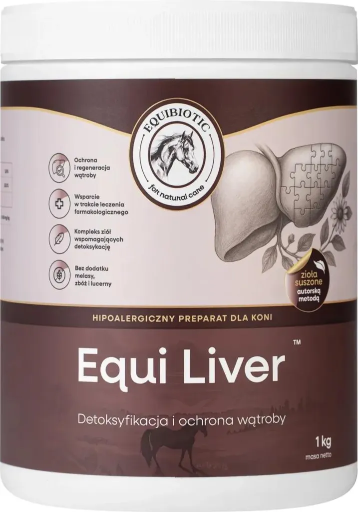 Soin Foie Cheval Equi Liver : Détox sans Céréales pour Cheval de Sport