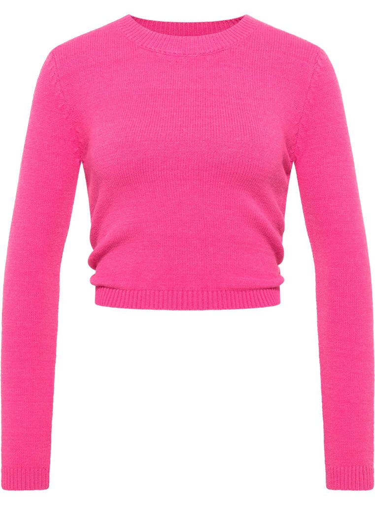 KRZY damen strickpullover - rosa, XL/XXL