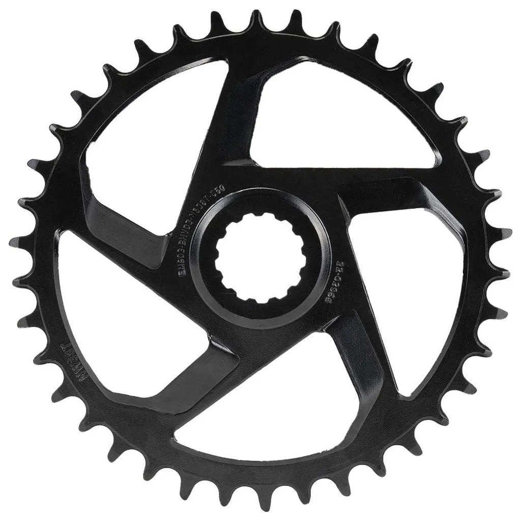 Plateau argent 38 dents Acid Hybrid Hps Cl52 Bdu33 pour VAE