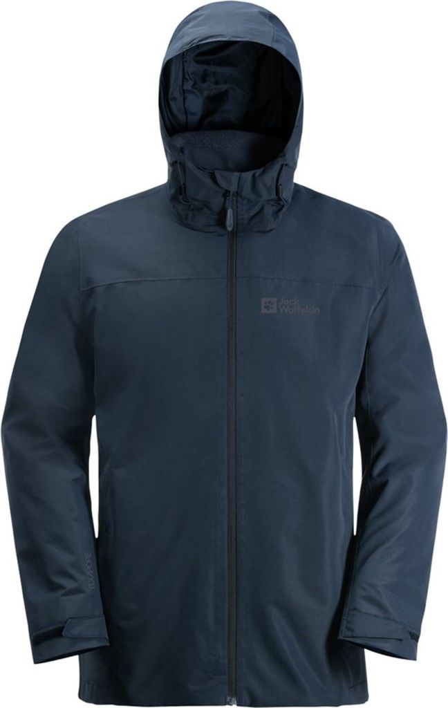 Jack Wolfskin Herren Taubenberg 3in1 Jacke night blue M Produktbild 