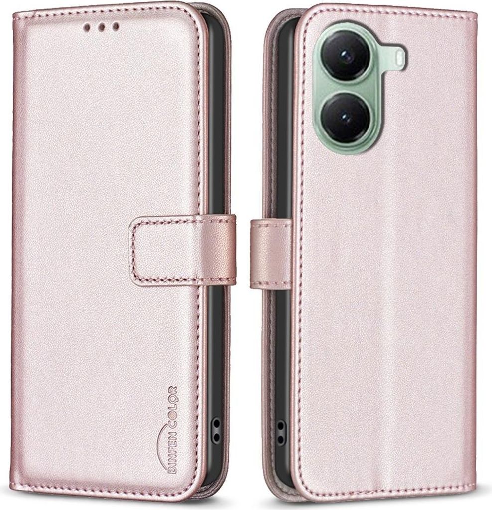 Xiaomi Poco X7 Pro Hülle - BINFEN Klapphülle - Roségold