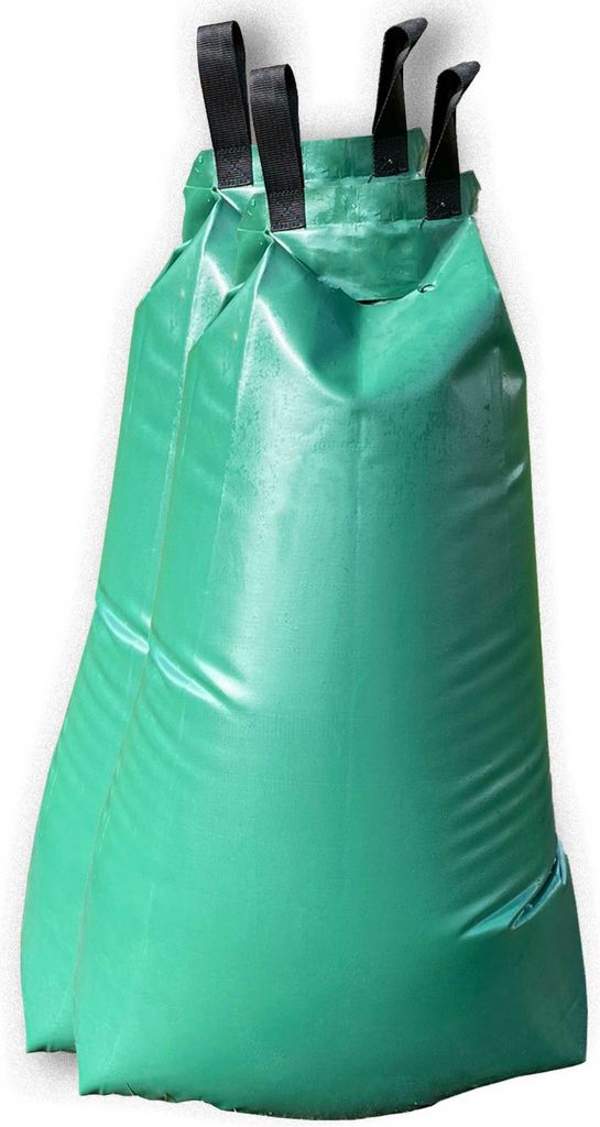 Grasekamp Doppelpack Bewässerungsbeutel für Bäume - 2 x 60 Liter - Wasserbeutel Wassersack Bewässerungssystem