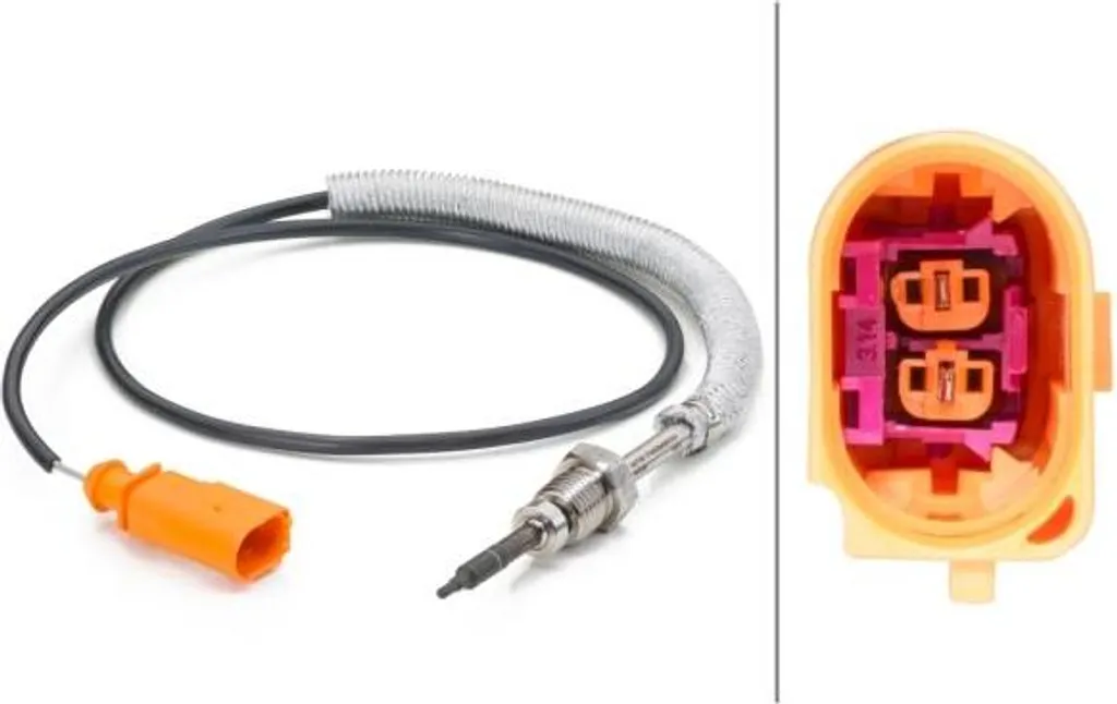 Capteur température gaz d'échappement HELLA 6PT 014 494-051 OE 03G906088D
