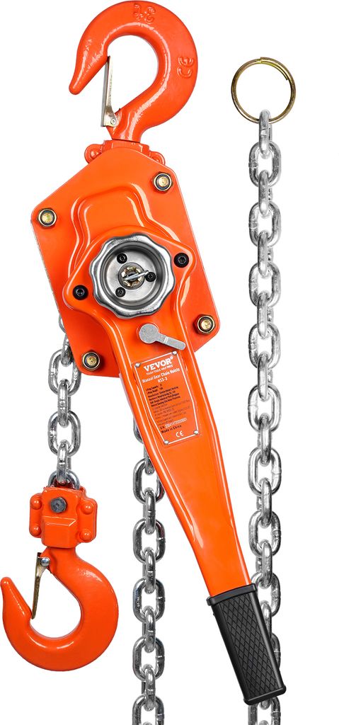VEVOR Ratschenzug Kettenzug Hebezug Hebelzug Flaschenzug 3T Produktbild 