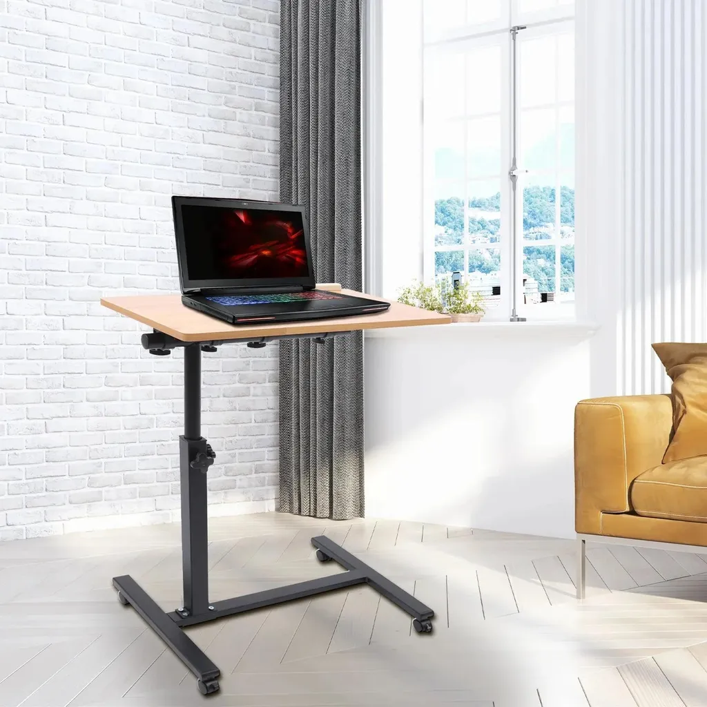 Table ordinateur réglable - Fini les douleurs de dos support pliable lit - 4