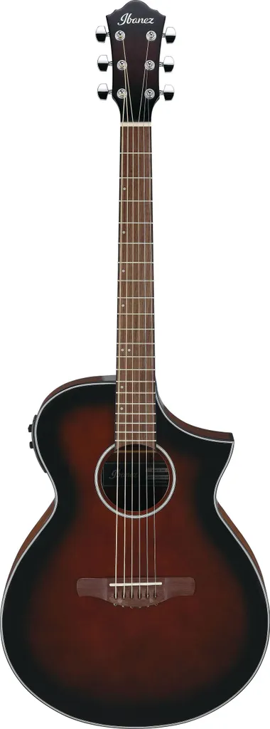 Guitare Acoustique Fine Ibanez AEWC11-DVS avec Préampli et Accordeur