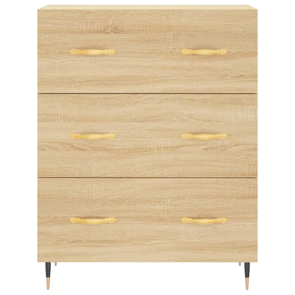 Credenza SYFAX Sonoma 69,5x34x90 cm - Mobile Tech & Home Office - 4