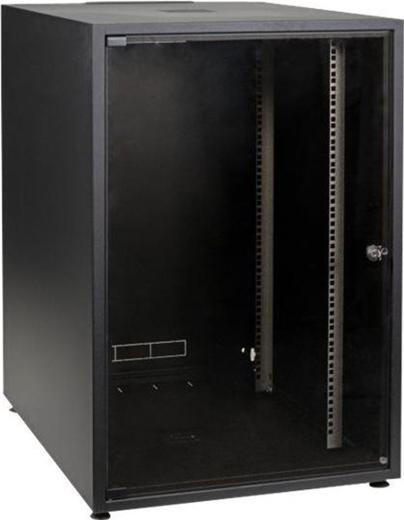 EFB Netzwerkschrank OFFICE 15HE, 600x800 mm, RAL9005 (Speditionsversand)