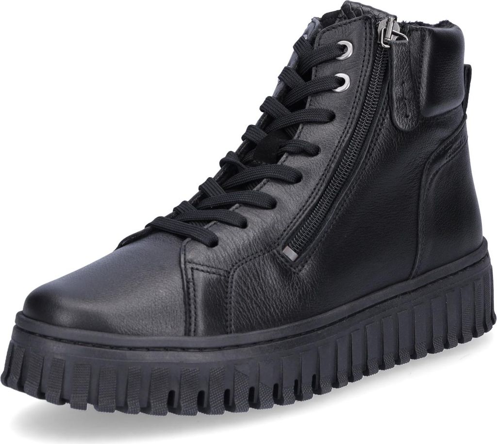 Tamaris Damen Schnürboot schwarz Produktbild 