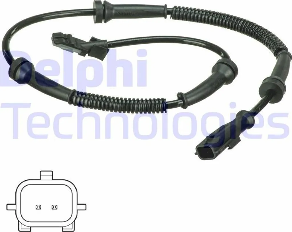 Capteur ABS Delphi SS20572 pour système de freinage Vivaro OE 4406339