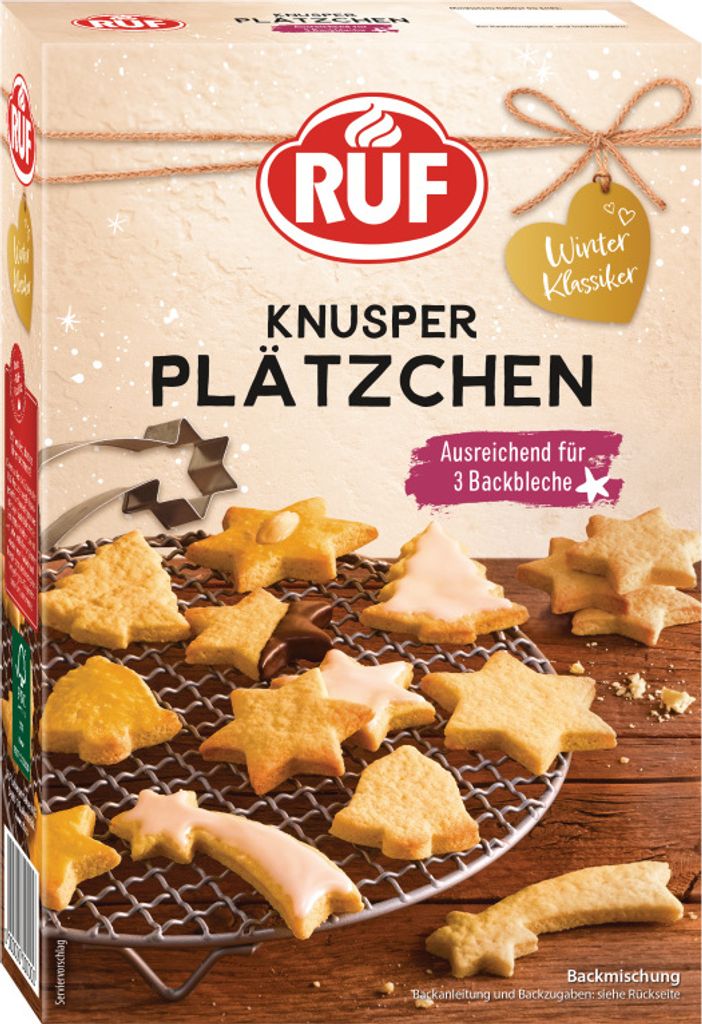 RUF Knusper Plätzchen Backmischung Produktbild 