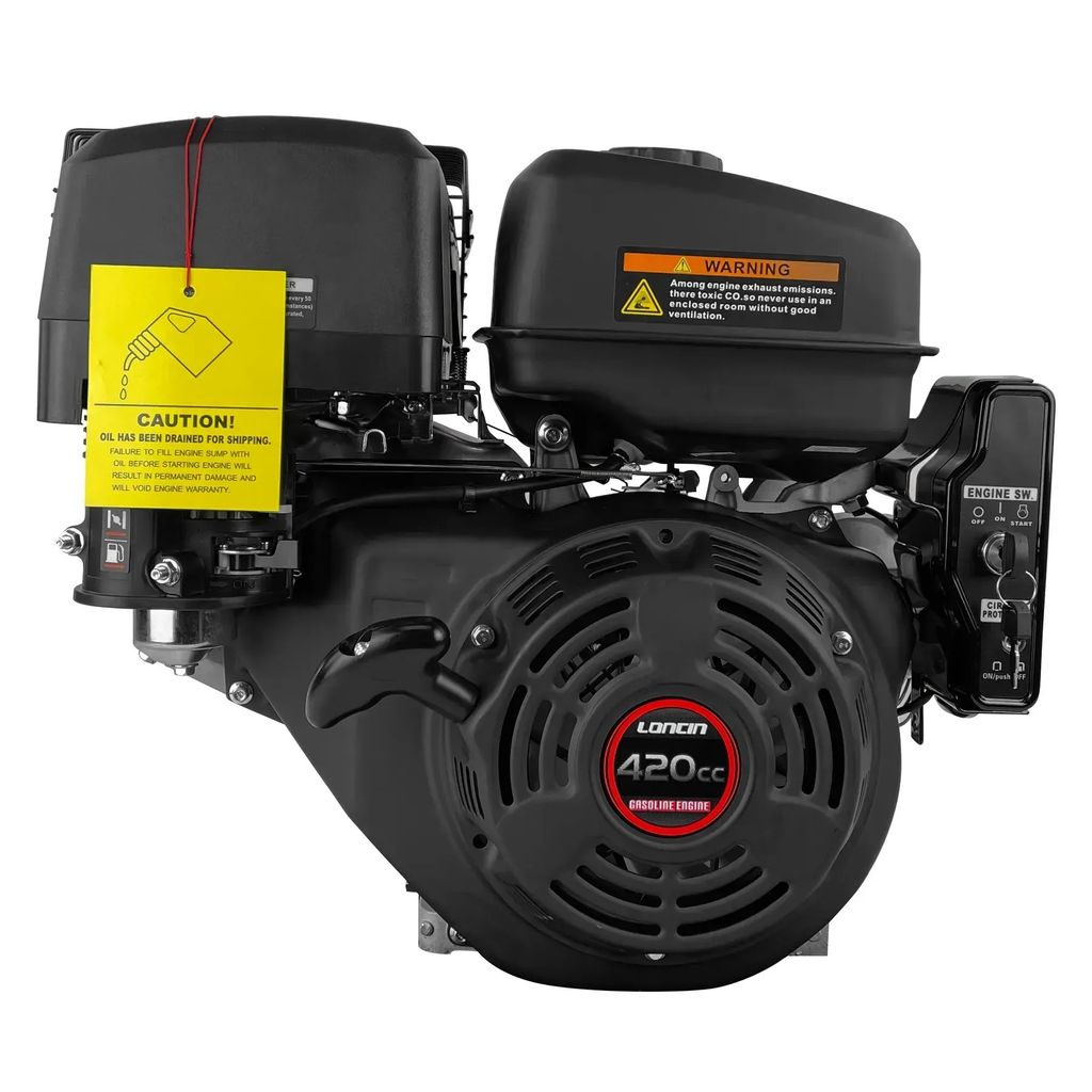 Motore a benzina Loncin G420FD (Honda GX420) 16 CV, Albero Immagine del prodotto 