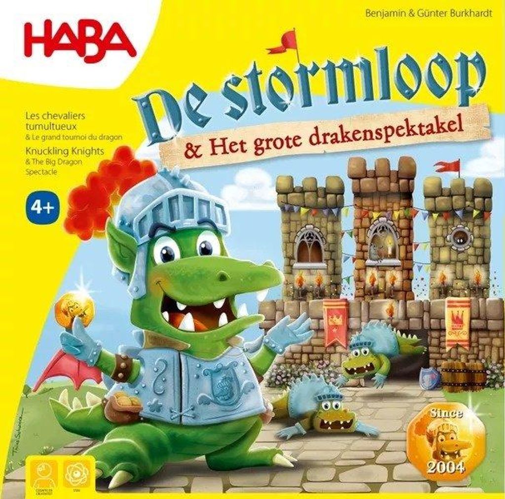 Haba Brettspiel - Der Ansturm und das große Produktbild 
