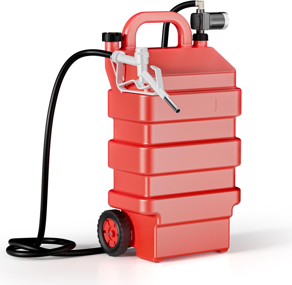 Mobilný tankovací systém Wiltec 60 l s 12 V čerpadlom, Obrázok produktu 