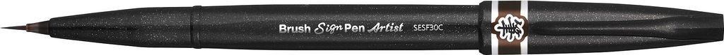 PentelArts Pinselstift Sign Pen Artist braun