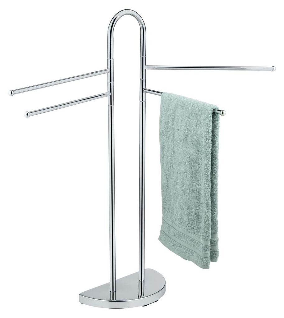 WENKO Handtuch Ständer Raumwunder Kleider Halter Stange Produktbild 