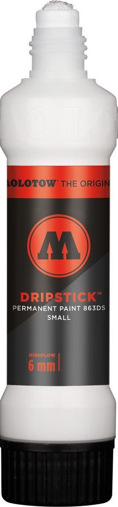Molotow Dripstick Permanent Paint 860DS 30 ml, signalweiss, Squeeze Bottle
