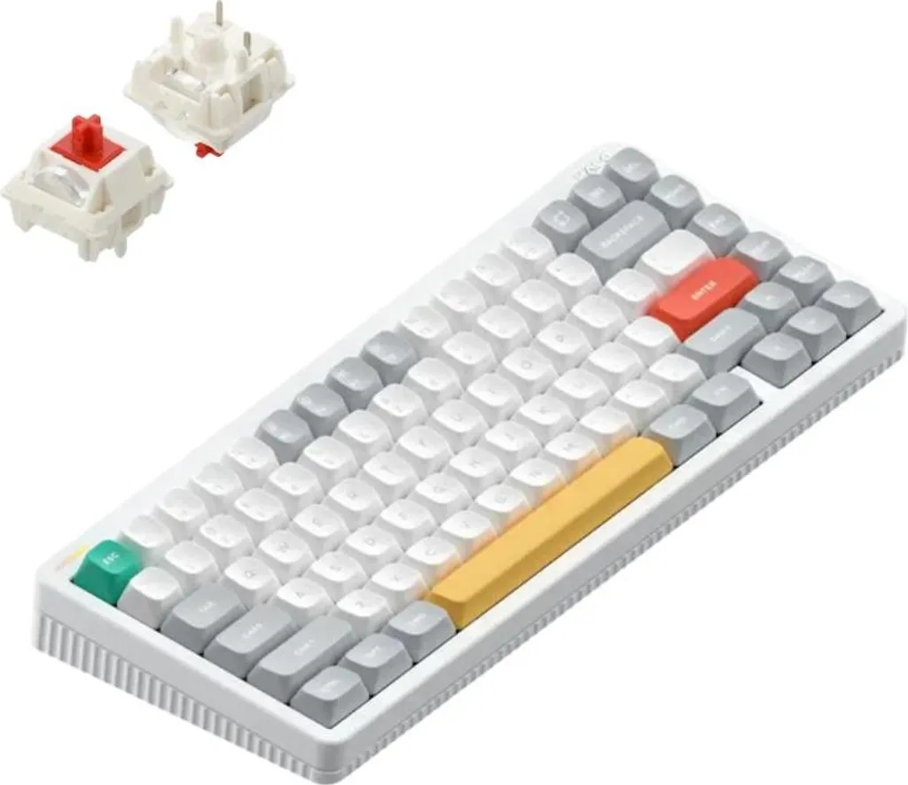 Clavier Gaming 75% NuPhy Halo75 V2 - Idéal pour le Setup Télétravail