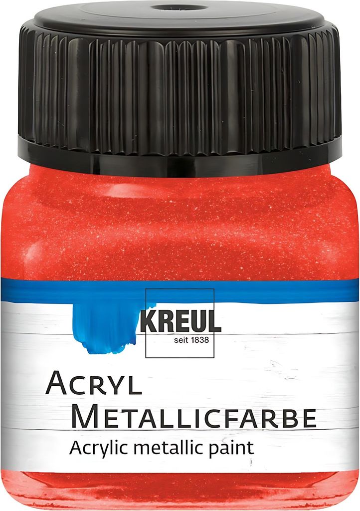 Kreul 77273 Acrylfarbe Red 20 ml