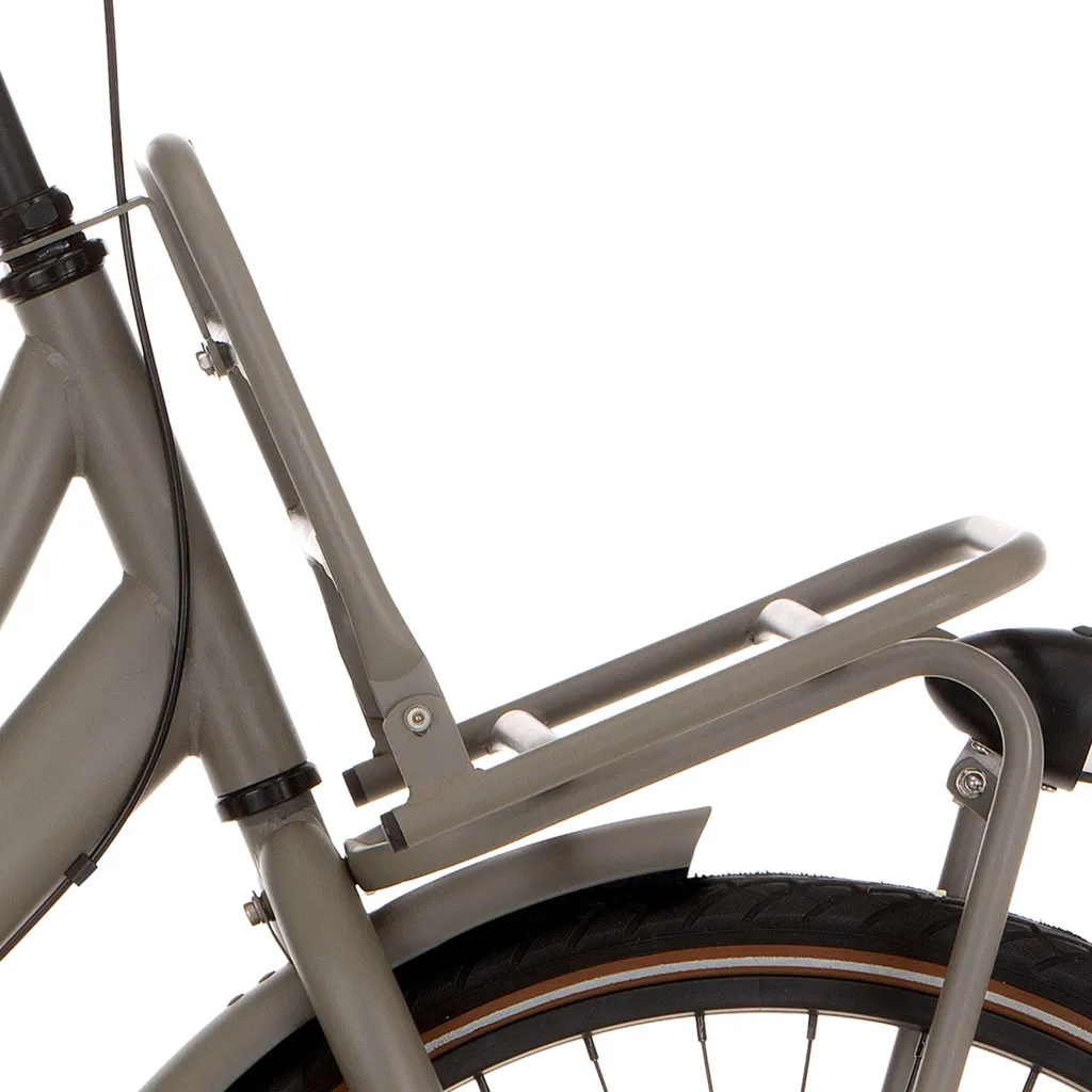Porte-Bagages Avant pour Vélo de Transport Cortina U4 24 Pouces Gris
