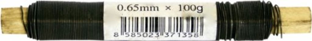 Železný drôt na kvety čierny 0,65mm 100g Obrázok produktu 