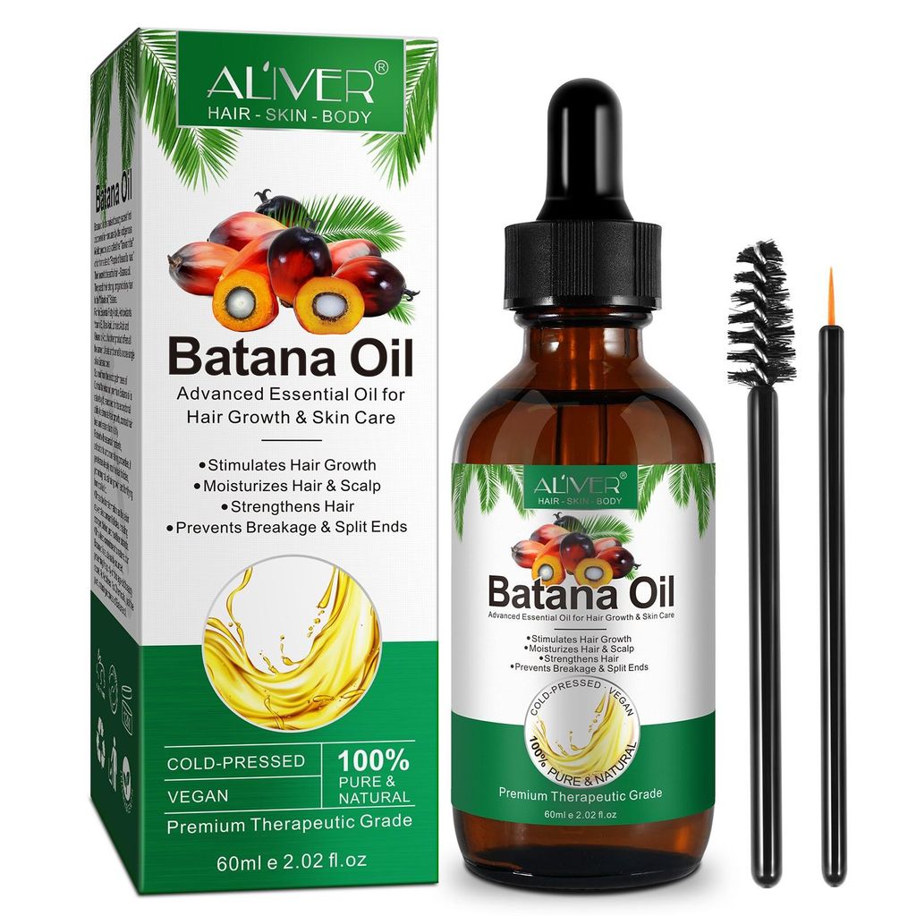 Premium Batana Haaröl 60ml Kaltgepresst | Intensiv-Haaröl Produktbild 