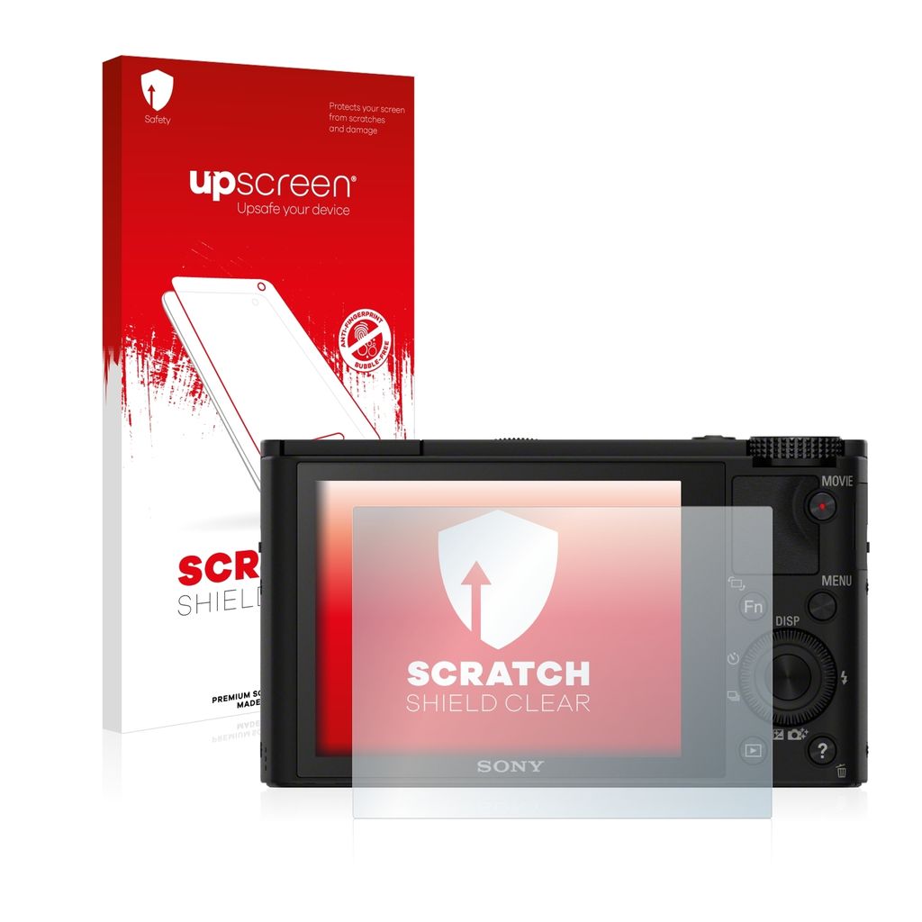 upscreen Schutzfolie für Sony Cyber-Shot DSC-RX100 Displayschutz Displayschutzfolie Folie Klar Transparent