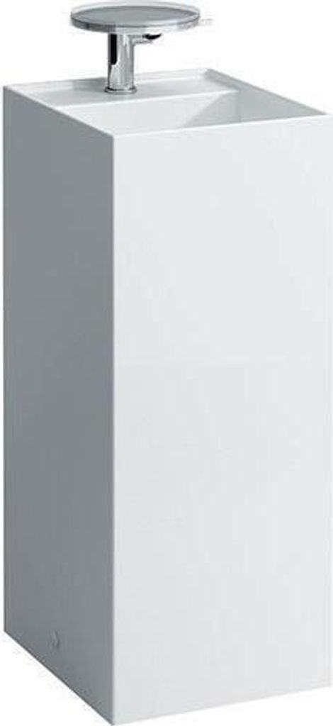 LAUFEN Kartell Waschtisch freistehend, ohne Hahnloch, ohne Überlauf, 375x435x900, H8113314001121