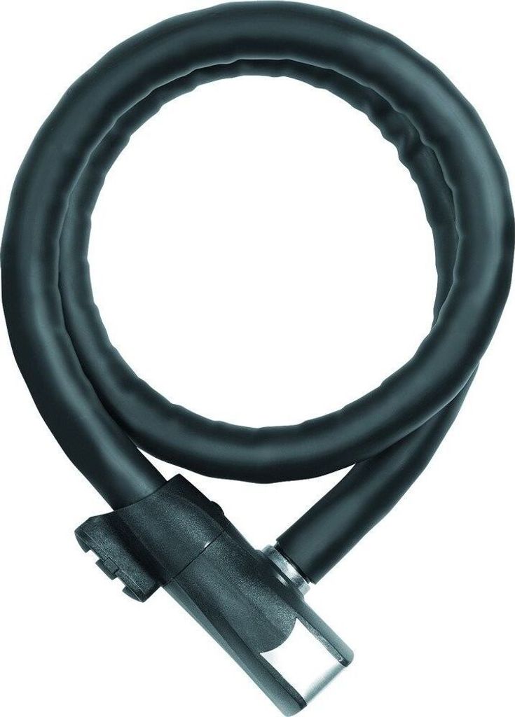ABUS 860, Kabelový zámek, Černá, Ocel, Klíč, CE, 2 cm Obrázek produktu 