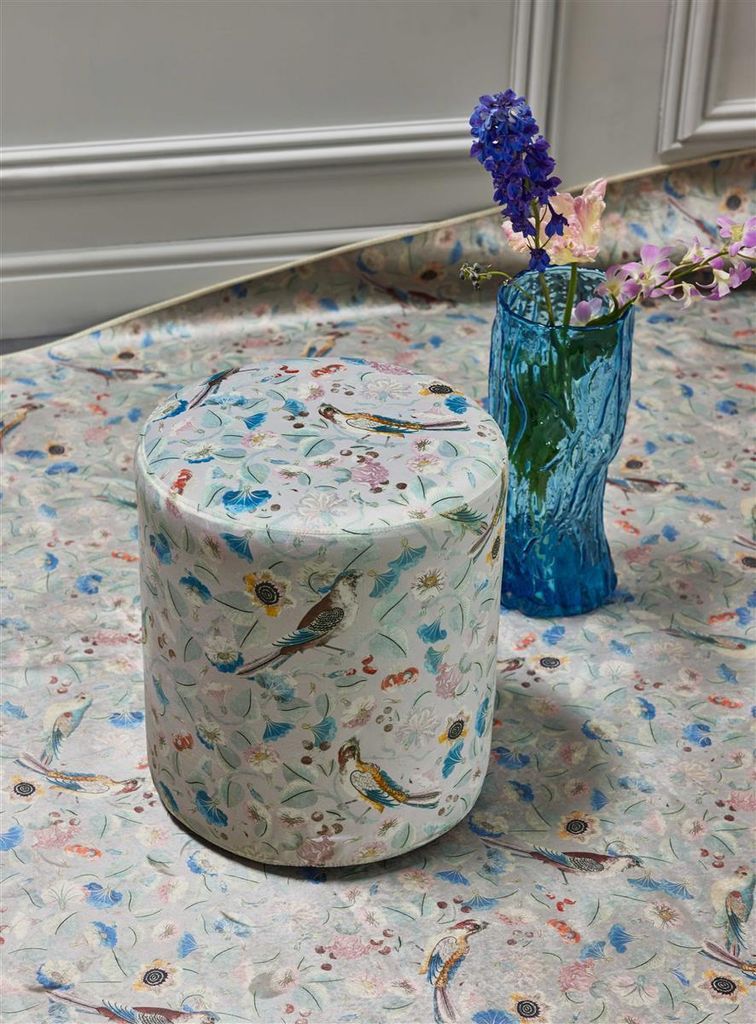 Essenza Hocker Aleste Farbe Oatmeal Größe 40 Round