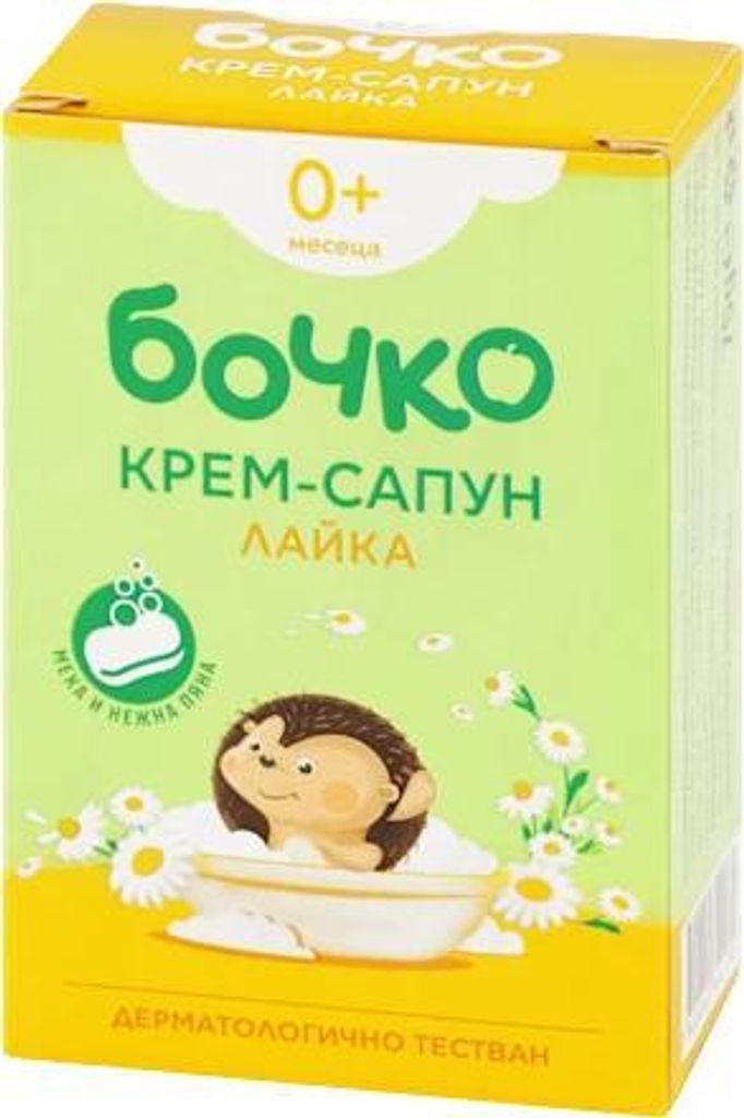 Bochko Baby Cream-soap with herbal chamomile extract, 75 g