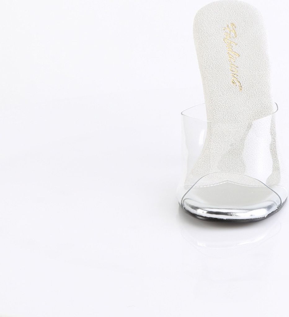 GALA-01DM Damen Slipper von Fabulicious, Transparent EU 37, Produktbild 2