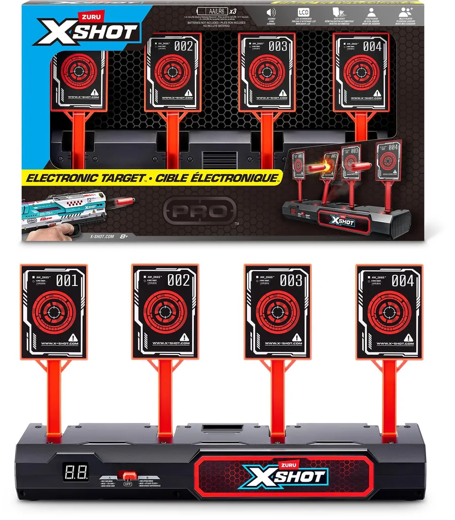 Cible Électronique XSHOT Interactive à Réarmement Automatique et Sonore