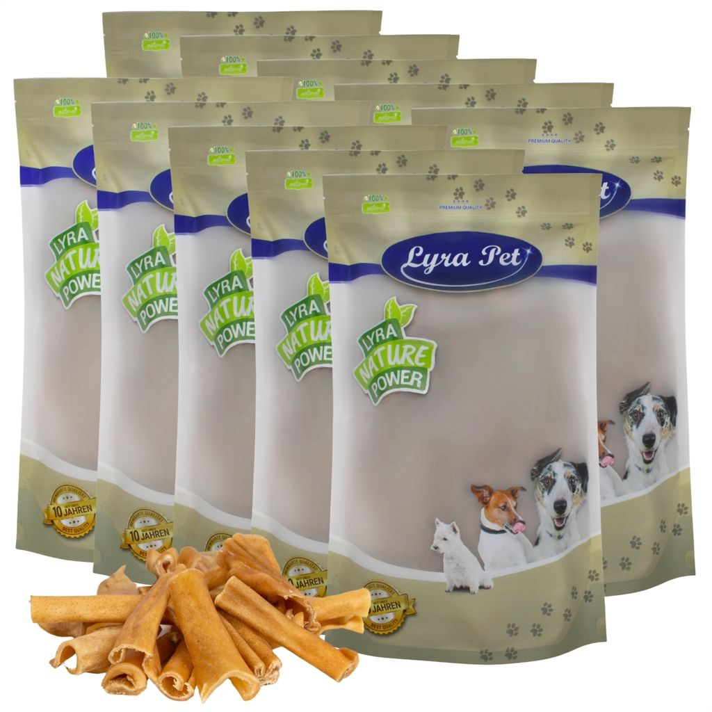10 kg Lyra Pet® Rinderkopfhaut Abschnitte 1 - 7 cm Produktbild 
