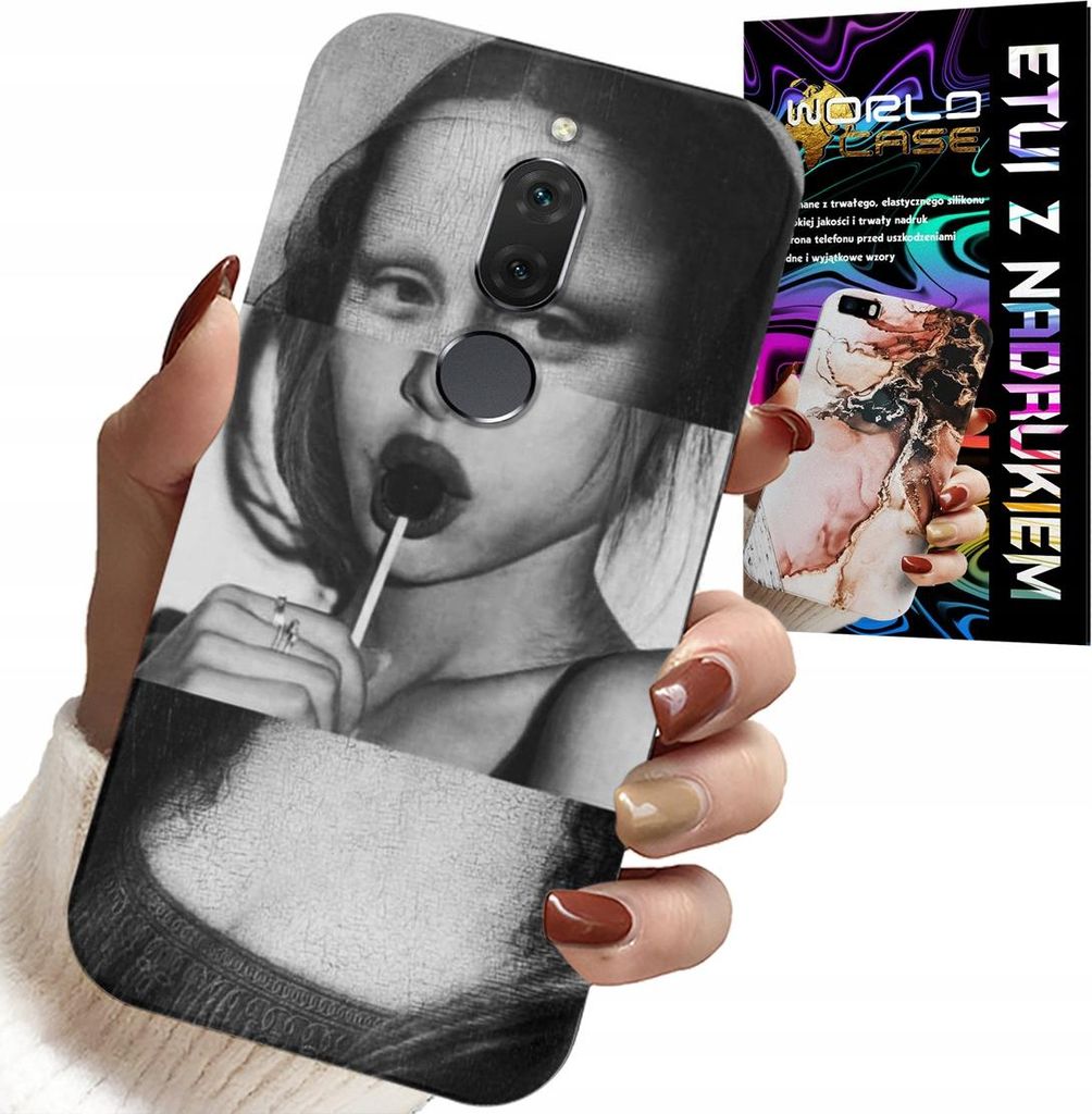 Fall Für Huawei Mate 10 Lite - Mona Lisa Mit Lollipop Mode Designs Fall