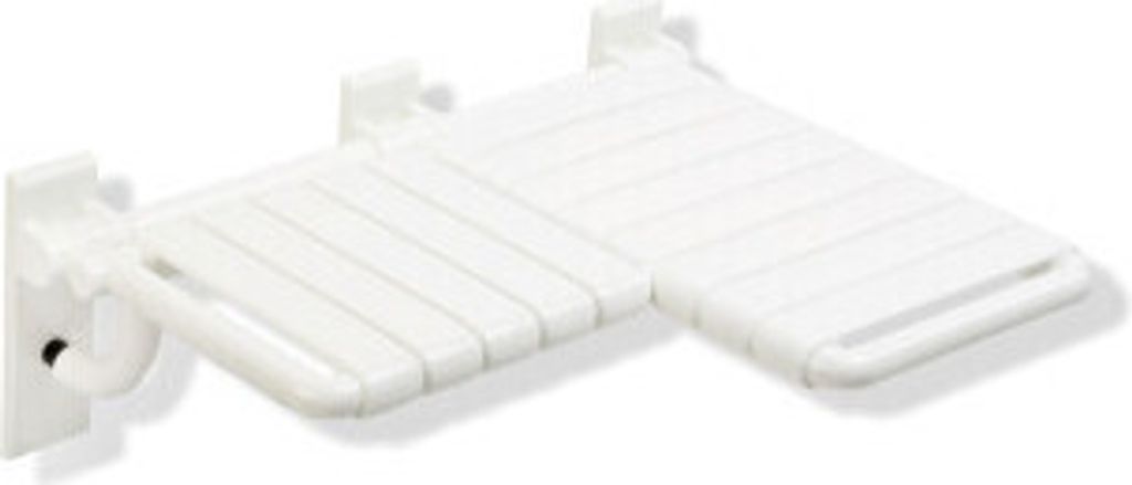 HEWI 801.51US320R 99 Duschklappsitz, L-förmig (USA), re
