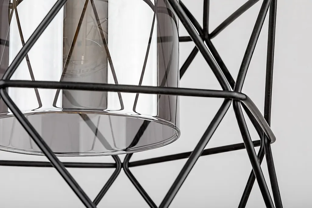 Suspension Noire Mate E27 Emrys 72111 : Solution Éclairage Intérieur Chic - 2
