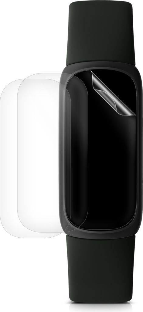 kwmobile 3x Transparente Displayschutzfolie kompatibel mit Fitbit Inspire 3 - Schutzfolie für Fitness Tracker Displayschutz