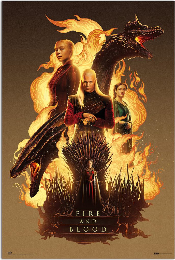Erik Editores Game Of Thrones House Of The Dragon Fire And Produktbild 
