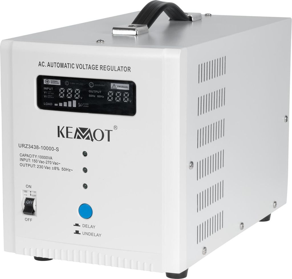 Automatický regulátor napätia KEMOT SER-10000-S Obrázok produktu 