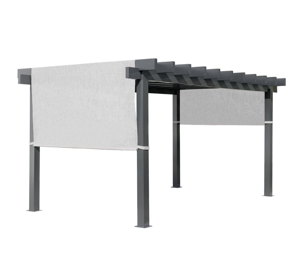 Sojag Yamba 1016 Metall Pergola mit Sonnensegel 3x5 m