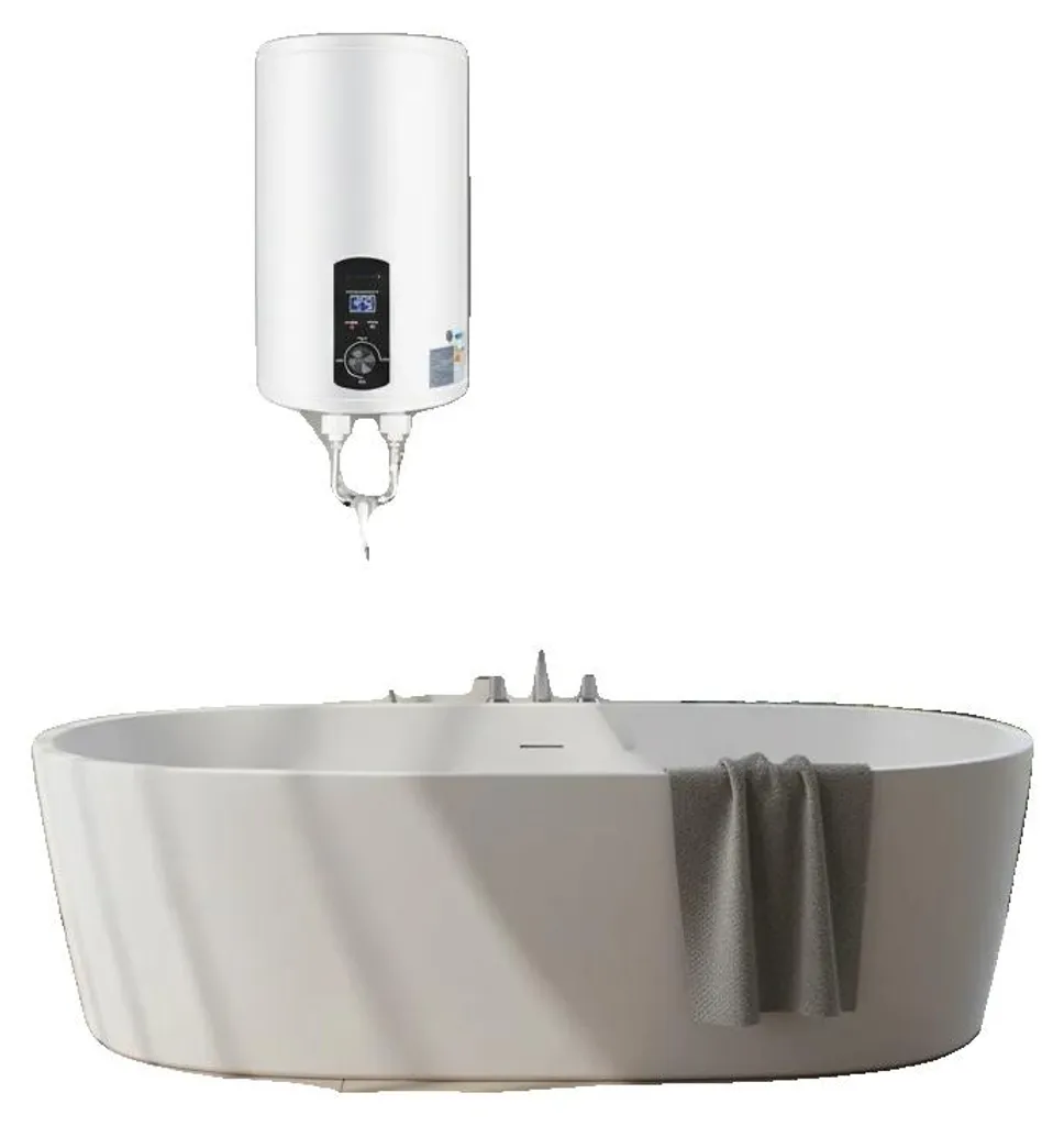 Chauffe-eau électrique IPX4 30 Litres 2000W avec réglage 25-75°C précis