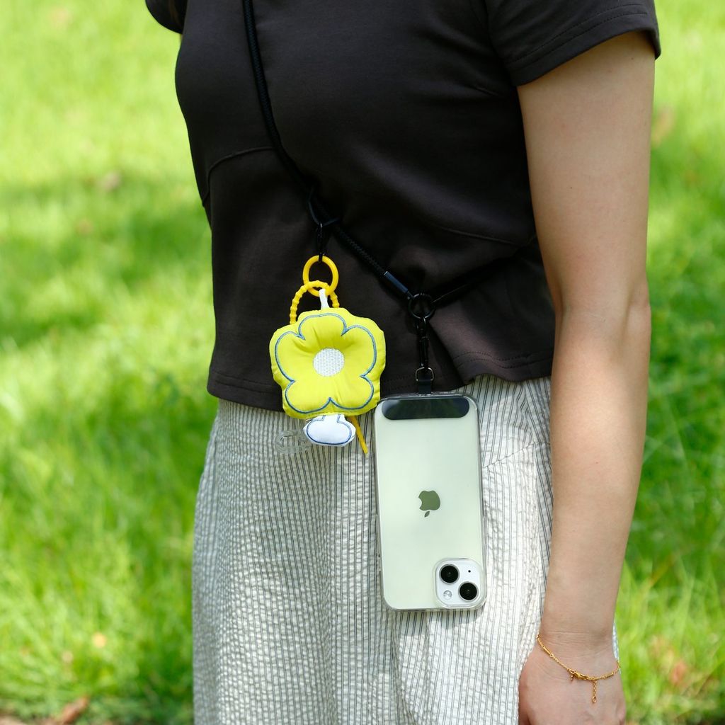 Cadorabo Handykette für Sony Xperia Z in SCHWARZ - Handy Hülle mit Verstellbaren Band Kordel zum Umhängen