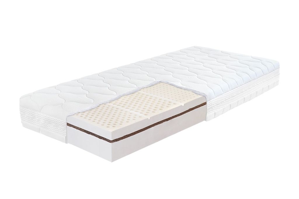 Matratze Medi Vita Plus 80x200 cm weich Latex 7-Zonen Latexmatratze