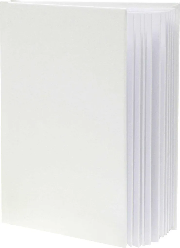 Album photo de mariage ou naissance blanc 20x20 Deknudt - Pages vierges