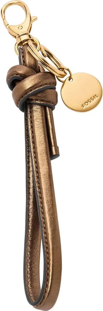 Fossil Portachiavi Keyfob Key Ring Bronze Bronzo - Accessorio Vintage