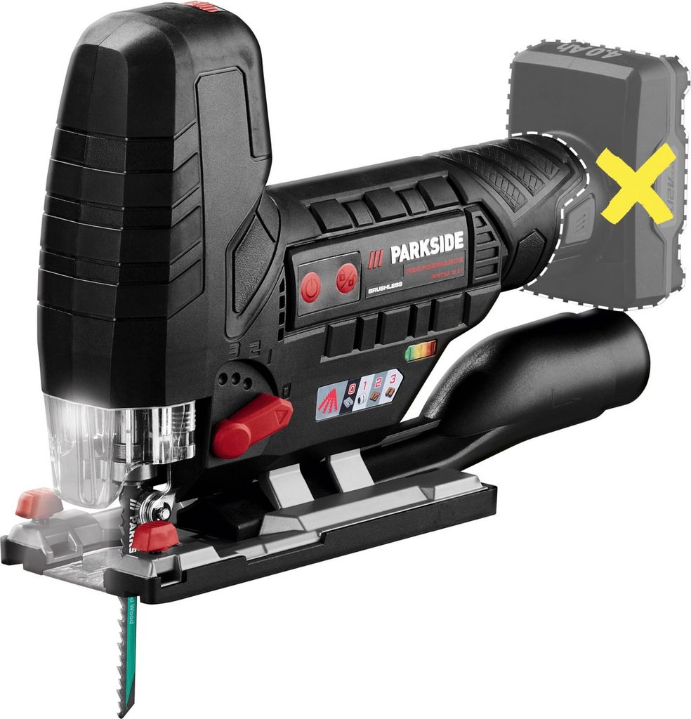 PARKSIDE PERFORMANCE® 12 V Akku-Stichsäge »PPSTKA 12 A1«, Produktbild 