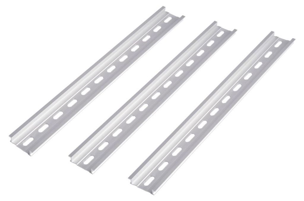 Offgridtec DIN-Schiene 30cm, 3er-Set inkl. 6 Schrauben